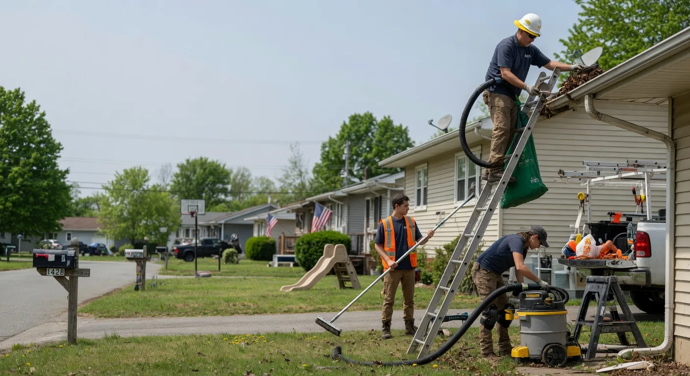 Gutter Installation in Parkers Lake, KY near me